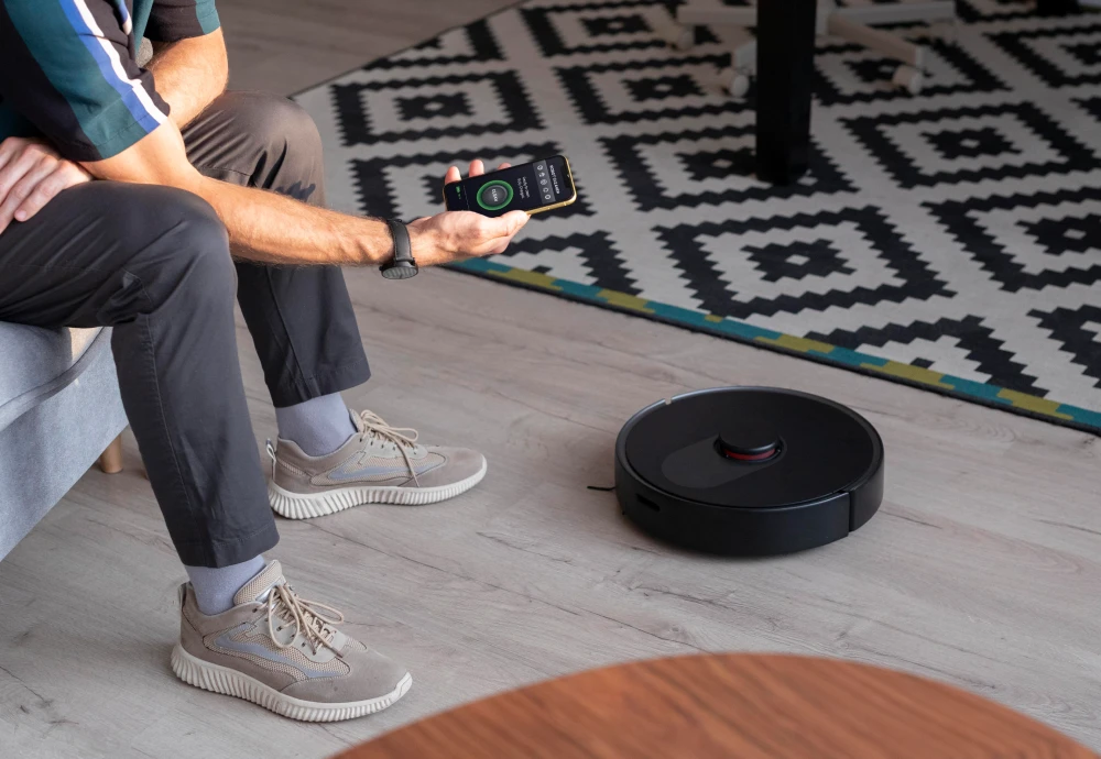 robot vacuum pet hair self cleaning